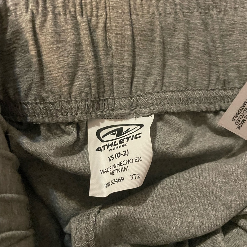 Cute grey athletic shorts